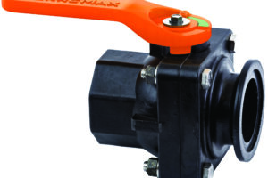 Ball Valve Short Series Full Port 2" Female NPT x 2" Flange