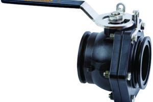 Ball Valve SS Short Series Full Port 3" Flange x 3" Flange