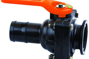 2" FP Flange x 2" Hose Barb- Full Port