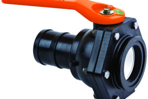 3" FP Flange x 3" Hose Barb- Full Port