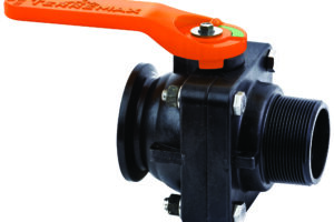 Ball Valve Short Series Full Port 2" Flange x 2" Male NPT