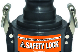Safety Cam Lock (BA) 3" Female Coupler x 2" Male Adapter