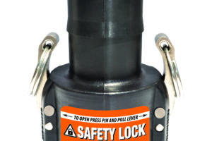 Safety Cam Lock (C) 3" Female Coupler x 3" Hose Barb
