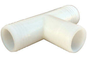 Insert Tee 1/8" Hose Barb - Nylon