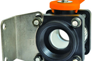 90 Degree Mounting Plate for Bolted Valves 316 SS