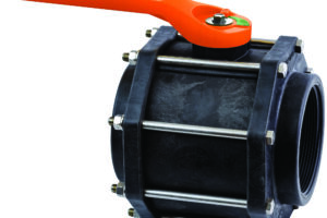 Ball Valve 4" Full Port Yellow Handle