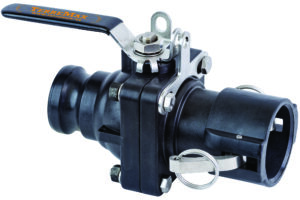2" Male Adapter x 2" Female Coupler; Full Port, SS
