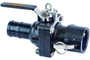 2" Hose Barb x 2" Female Coupler- Full Port, SS