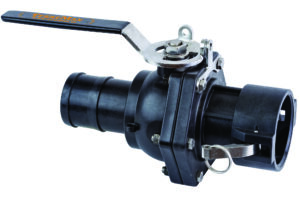 3" Hose Barb x 3" Female Coupler- Full Port, SS