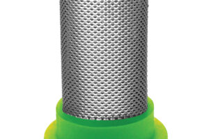 Tip Strainer 100 Mesh SS Screen W/ Checkvalve Green