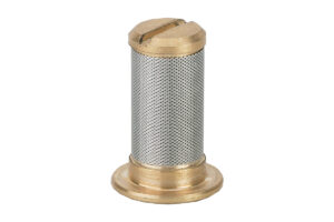 Tip Strainer 100 Mesh SS Screen W/ Checkvalve Brass