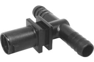 Nozzle Body Tee 3/8" W/ Quick Outlet