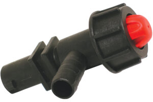 Nozzle Body 1/2" Hose Barb Dry Boom W/ Top Diaphragm