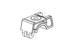 Single Nozzle Holder Clamp (Swivel Flat Type)