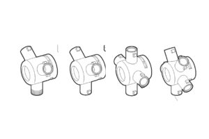 Spare Turrets For Compact Jet Nozzle Bodies