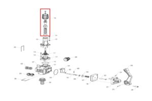 464 Manual Valve Pressure Knob Kit