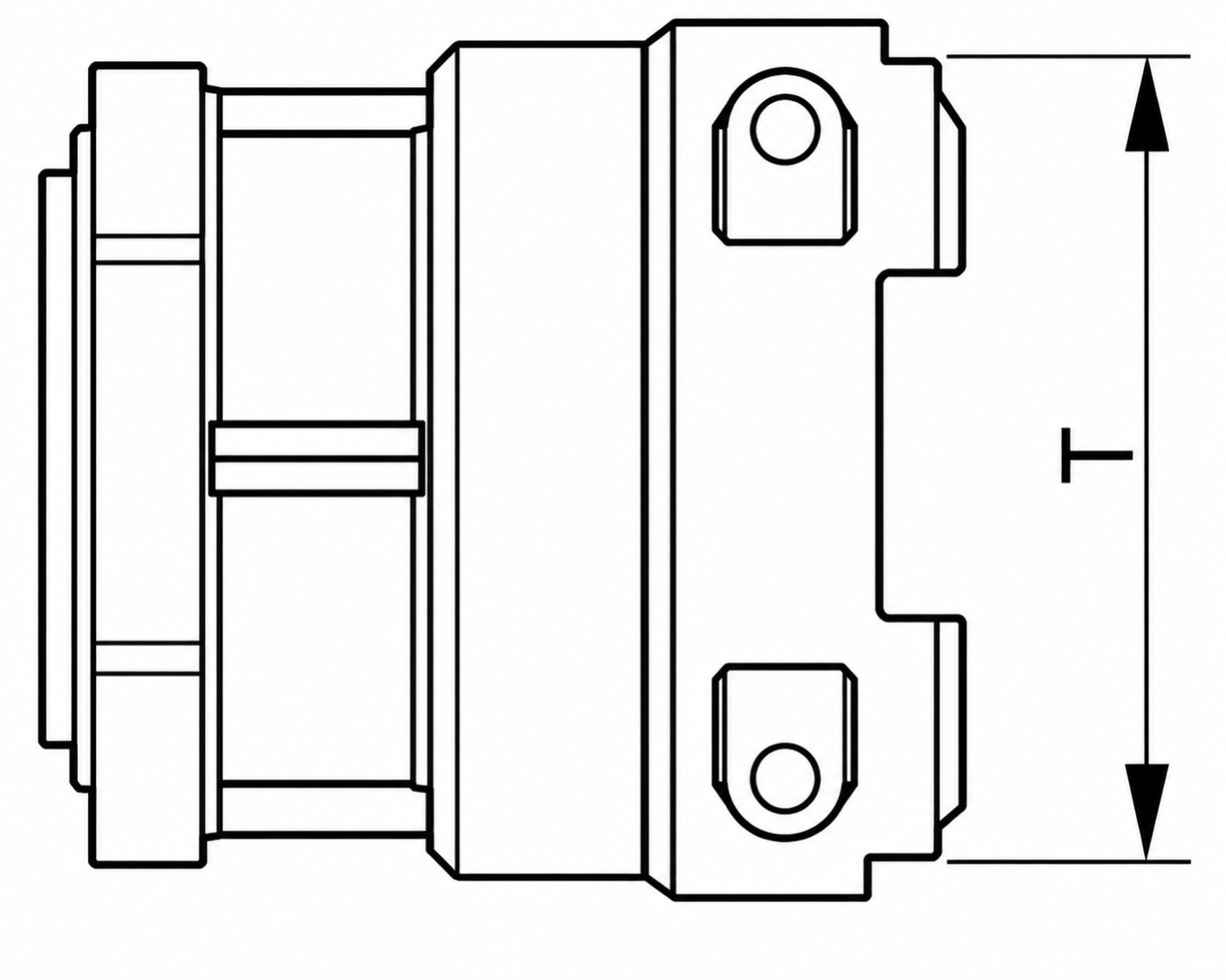 ADAPTOR M VALVE 473 T6F CONN.