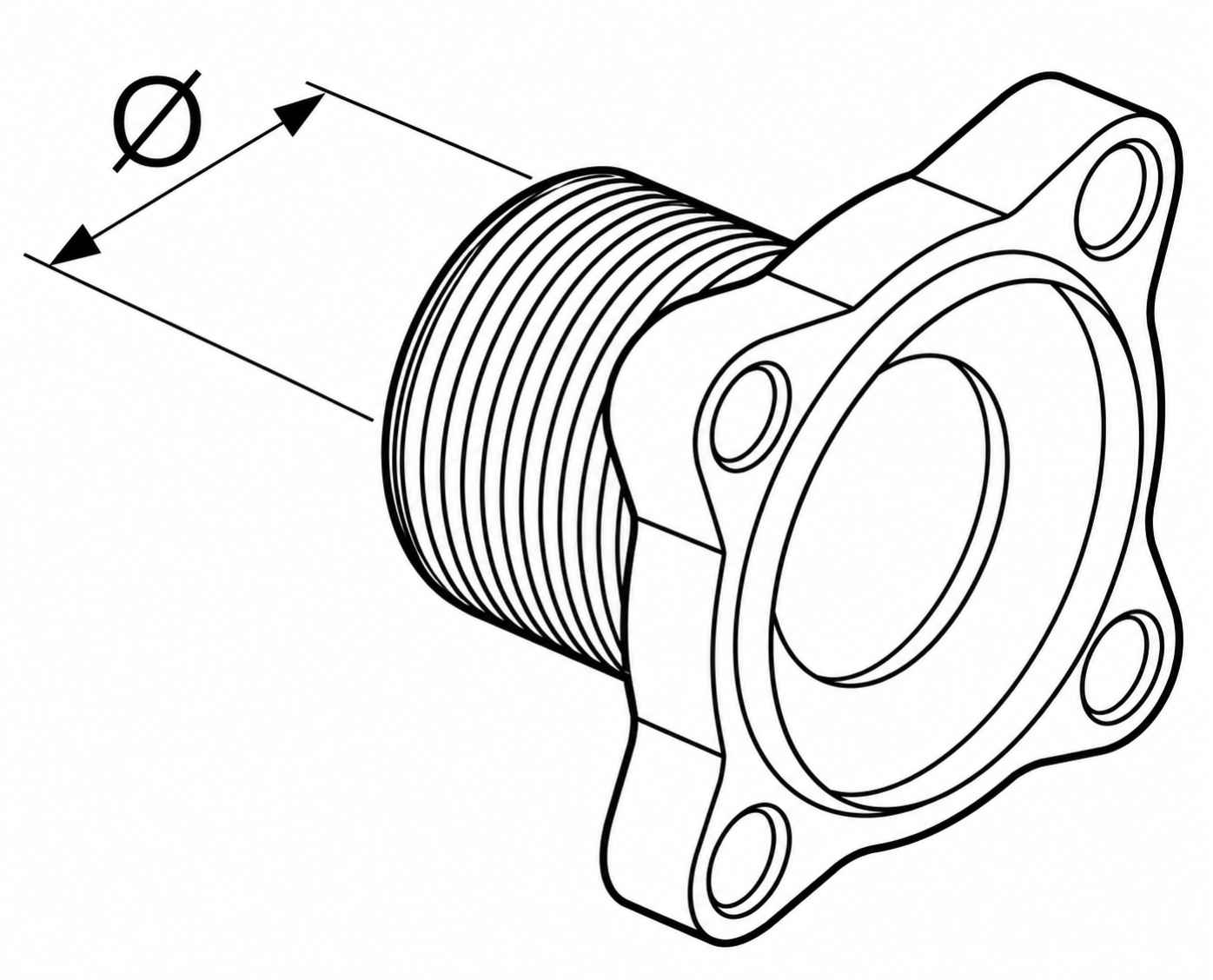 ADAPTER M VALVE 473 2 inch GAS M