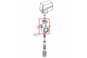 METERED BY-PASS VALVE BODY 473