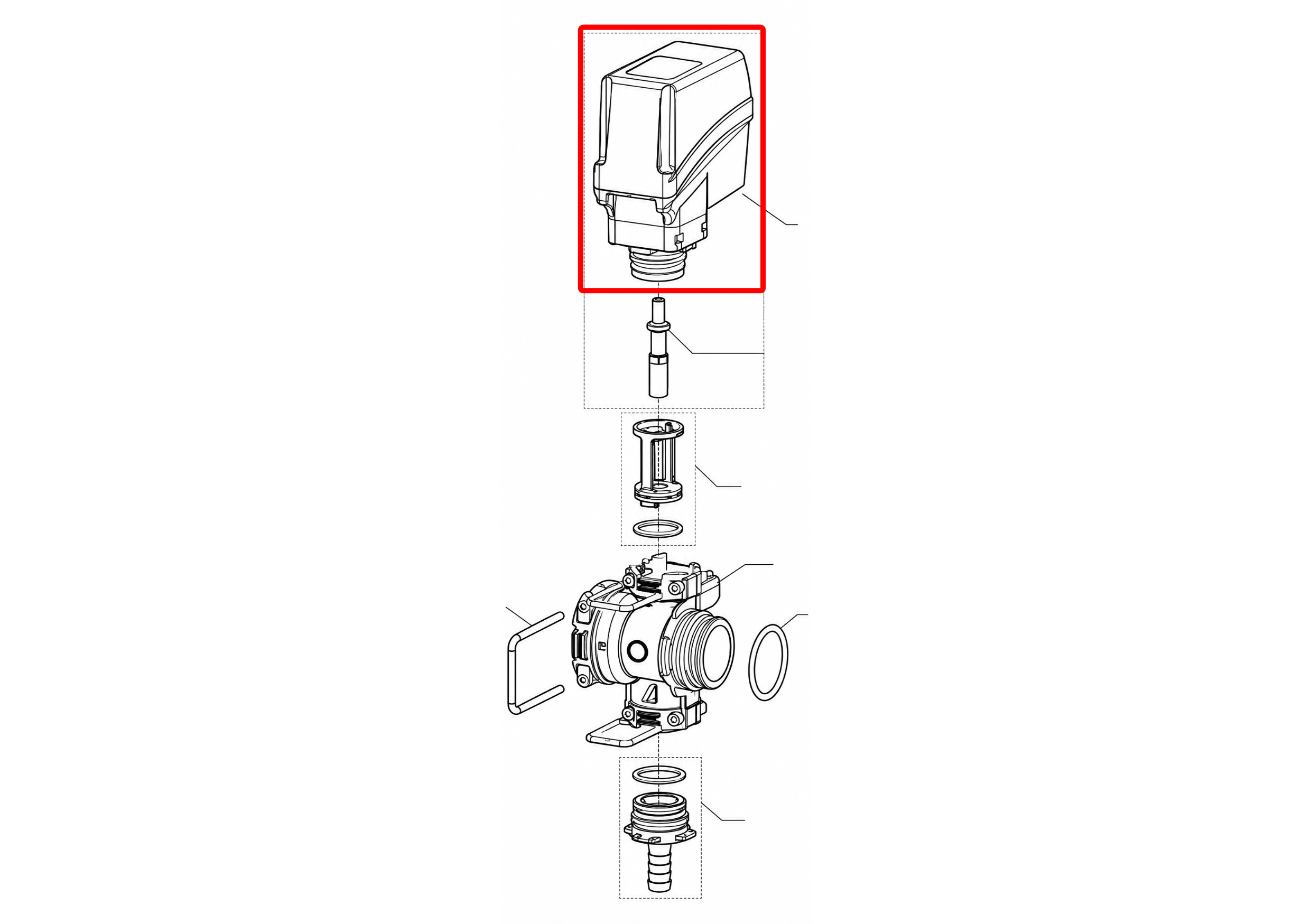 GEAR MOTOR + PIN KIT 863T024